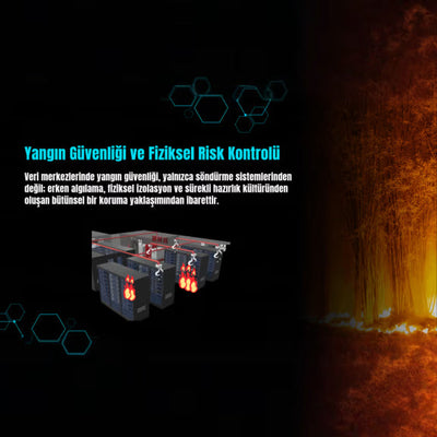 Veri Merkezlerinde İşletme ve Operasyon Süreçleri: Yangın Güvenliği ve Fiziksel Risk Kontrolü